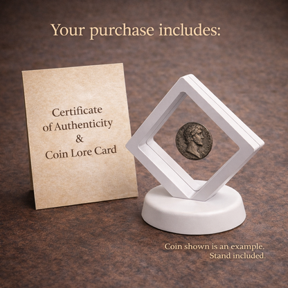 1 Ancient Roman Bronze Coin • Roman Empire • 27 BC-476 AD