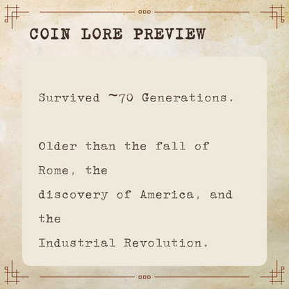 1 Ancient Roman Bronze Coin • Roman Empire • 27 BC-476 AD