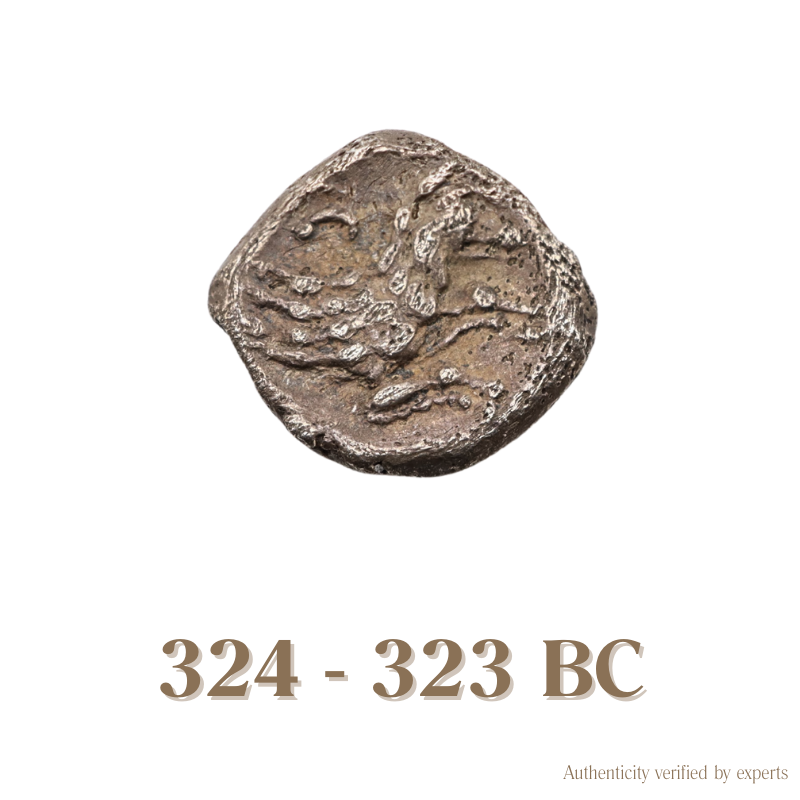 Laranda Wolf Obol • Lycaonia • Silver • 324-323 BC