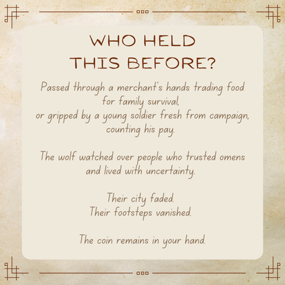 Laranda Wolf Obol • Lycaonia • Silver • 324-323 BC