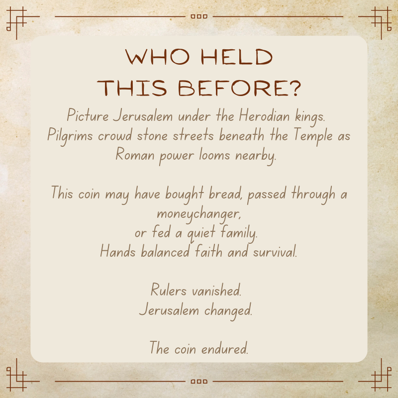 Herodian Kings of Judaea • Judea • 1 Bronze Coin • 37 BC-44 AD