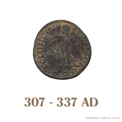 Constantine I Follis • Roman Empire • Bronze Coin • 307-337 AD