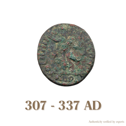Constantine I Follis • Roman Empire • Bronze Coin • 307-337 AD