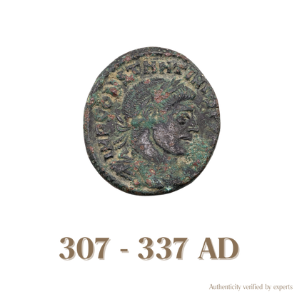 Constantine I Follis • Roman Empire • Bronze Coin • 307-337 AD