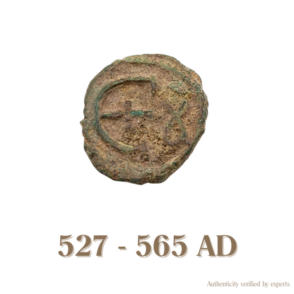 Justinian I Pentanummium • Byzantine Empire • Bronze Coin • 527-565 AD