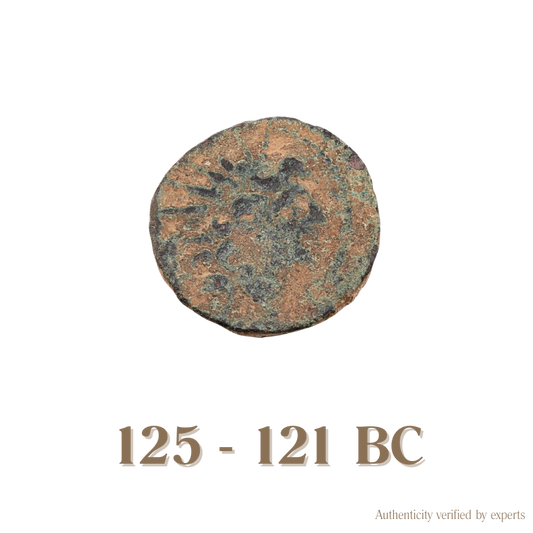 Kleopatra Thea & Antiochos VIII • Seleukid Kingdom • Bronze Coin • 125-121 BC