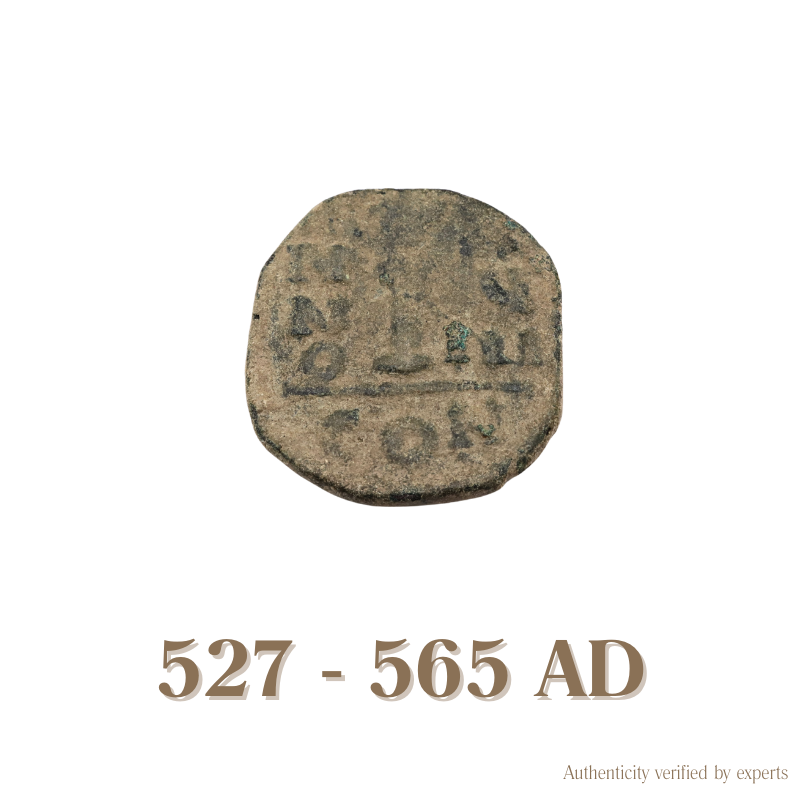 Justinian I Decanummium • Byzantine Empire • Bronze • 527-565 AD
