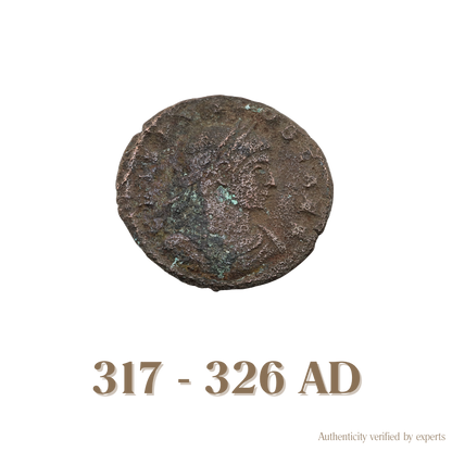 Crispus Follis • Roman Empire • Bronze Coin • 317-326 AD