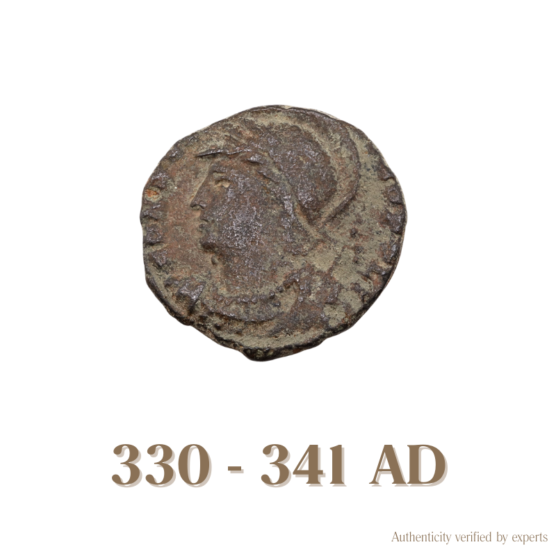 Constantine I • Roman Empire • Bronze Coin • 330-341 AD