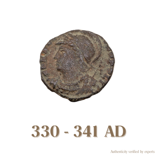 Constantine I • Roman Empire • Bronze Coin • 330-341 AD