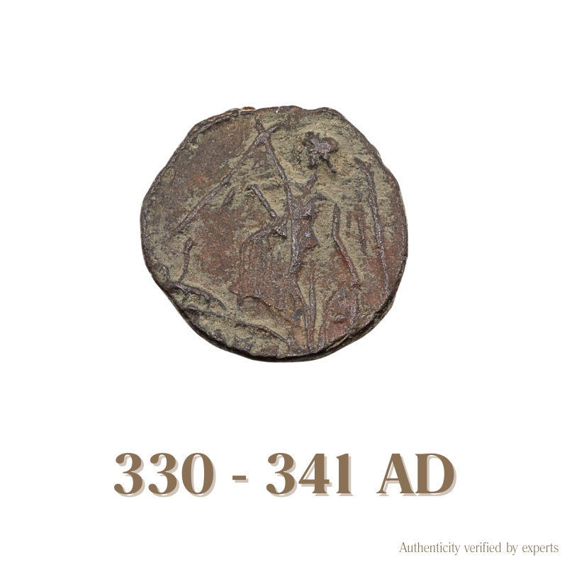 Constantine I • Roman Empire • Bronze Coin • 330-341 AD