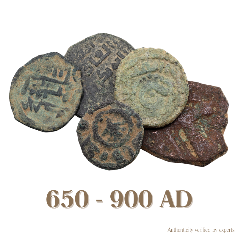 Islamic Bronze Coin • Islamic Caliphates • 1 Bronze Coin • 650-900 AD