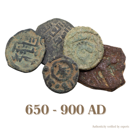Islamic Bronze Coin • Islamic Caliphates • 1 Bronze Coin • 650-900 AD