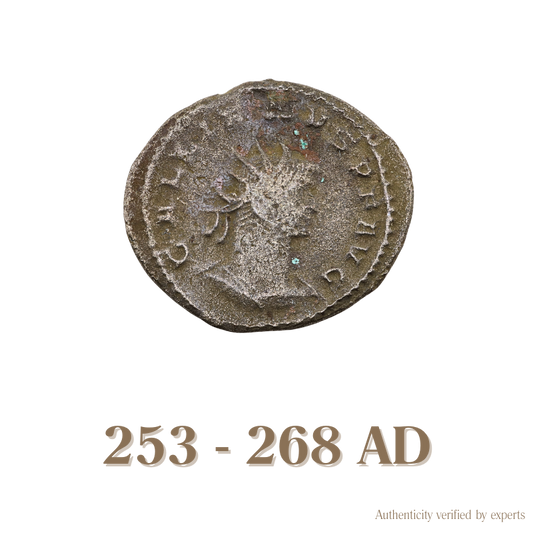 Gallienus Billon Antoninianus • Roman Empire • Billon Coin • 253-268 AD