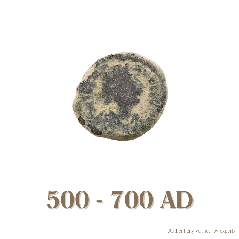 Byzantine Bronze Coin • Byzantine Empire • 1 Bronze Coin • 500-700 AD