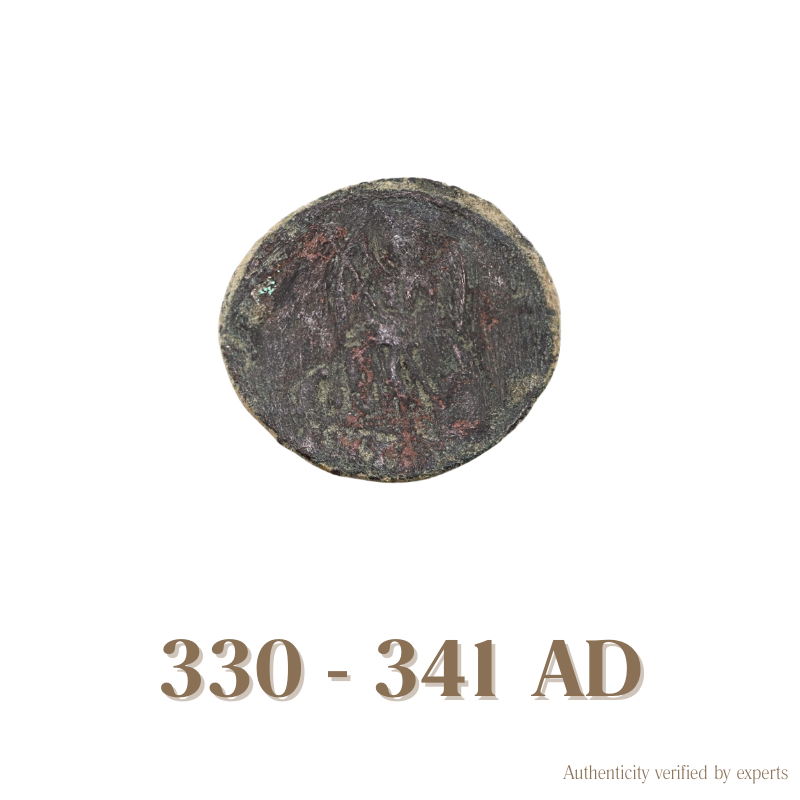 Constantine I • Roman Empire • Bronze Coin • 330-341 AD