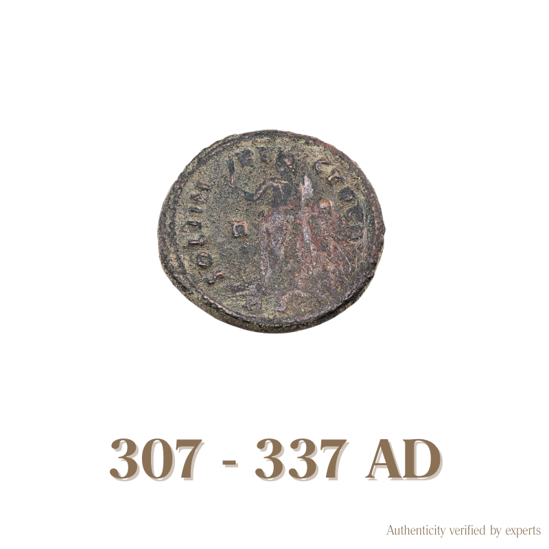 Constantine I Follis • Roman Empire • Bronze Coin • 307-337 AD