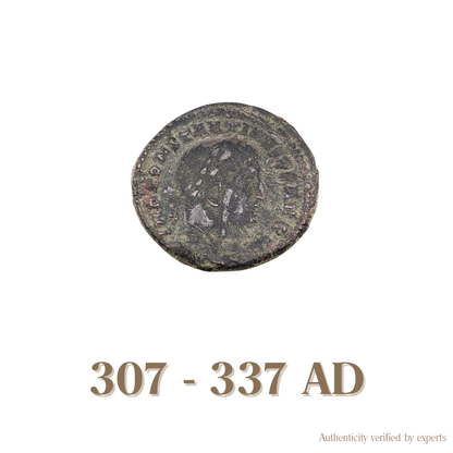 Constantine I Follis • Roman Empire • Bronze Coin • 307-337 AD