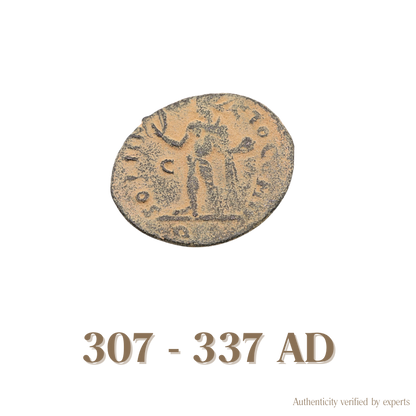 Constantine I Follis • Roman Empire • Bronze Coin • 307-337 AD