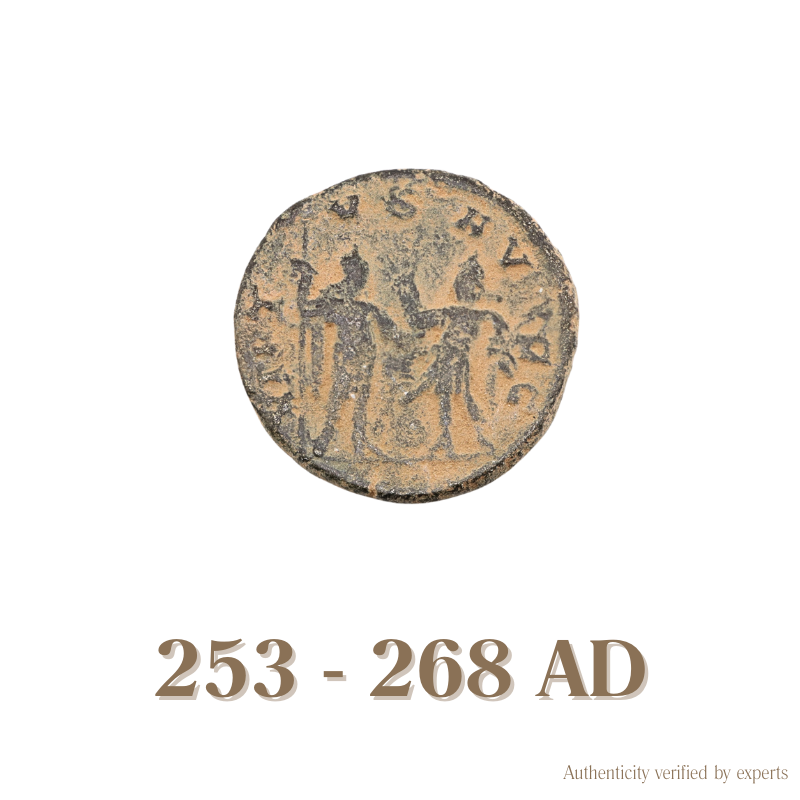 Gallienus Antoninianus • Roman Empire • Silvered Billon Coin • 253-268 AD