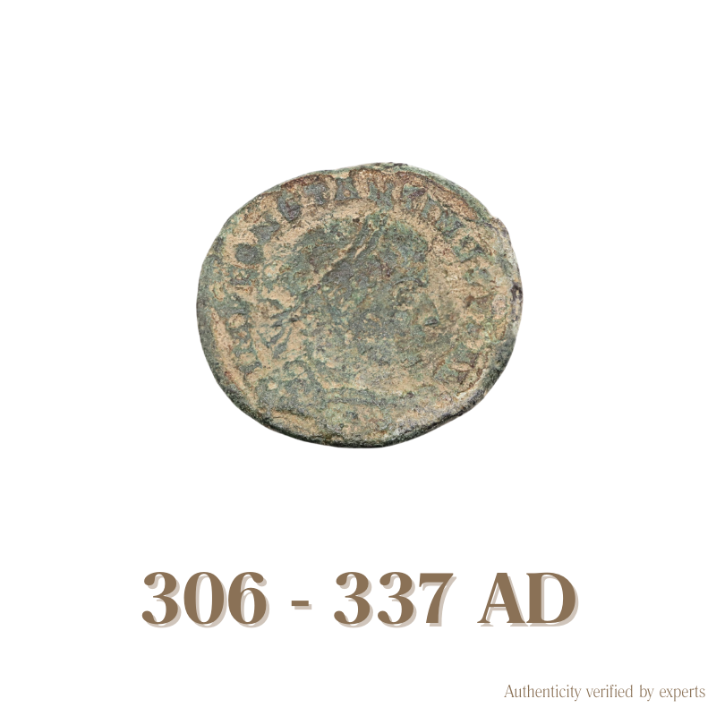 Constantine I Original Desert Patina Follis • Roman Empire • Bronze Coin • 306-337 AD
