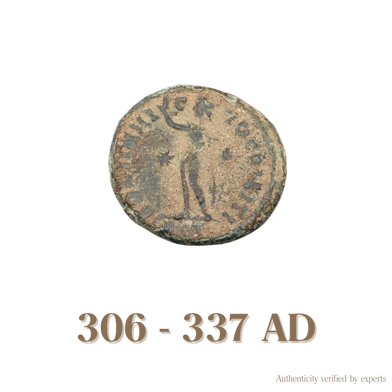 Constantine I Original Desert Patina Follis • Roman Empire • Bronze Coin • 306-337 AD