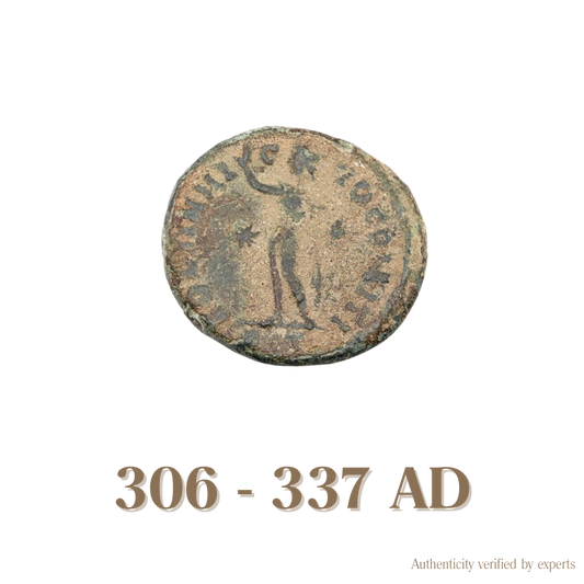 Constantine I Original Desert Patina Follis • Roman Empire • Bronze Coin • 306-337 AD