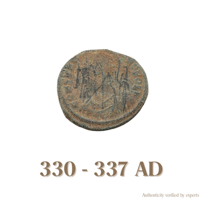 Constantine I • Roman Empire • Bronze Coin • 330-337 AD