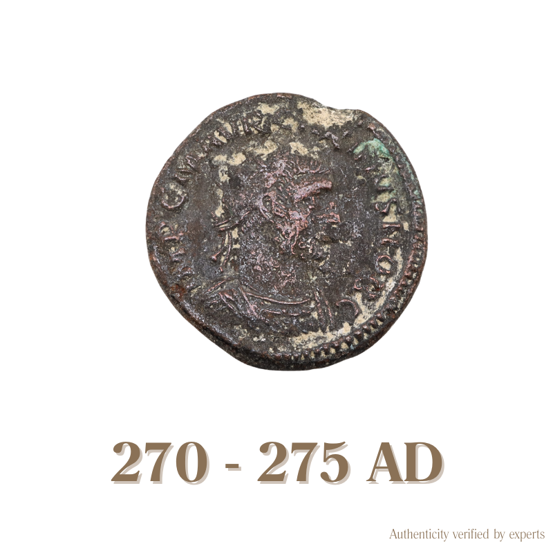 Aurelian Antoninianus • Roman Empire • Bronze Coin • 270-275 AD