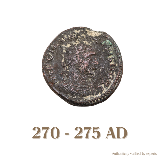 Aurelian Antoninianus • Roman Empire • Bronze Coin • 270-275 AD