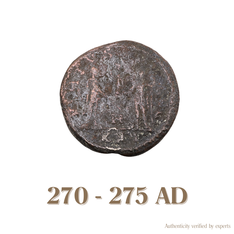 Aurelian Antoninianus • Roman Empire • Bronze Coin • 270-275 AD
