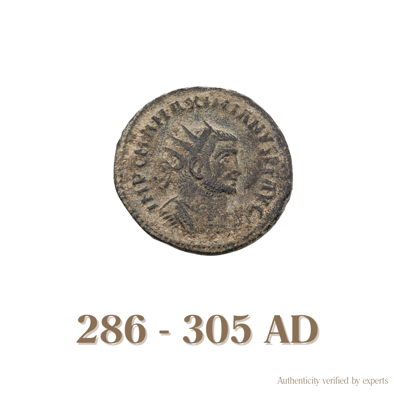 Maximianus Antoninianus • Roman Empire • Bronze Coin • 286-305 AD