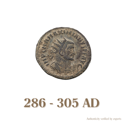 Maximianus Antoninianus • Roman Empire • Bronze Coin • 286-305 AD