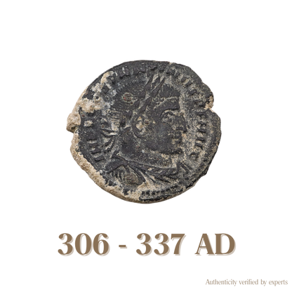 Constantine I the Great Follis • Roman Empire • Bronze Coin • 306-337 AD