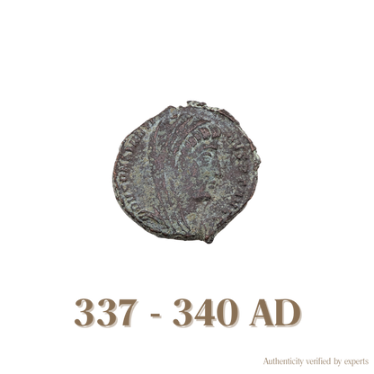 Constantine I Hands of God • Roman Empire • Bronze Coin • 337-340 AD
