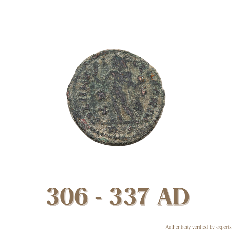 Constantine I Follis • Roman Empire • Bronze Coin • 306-337 AD