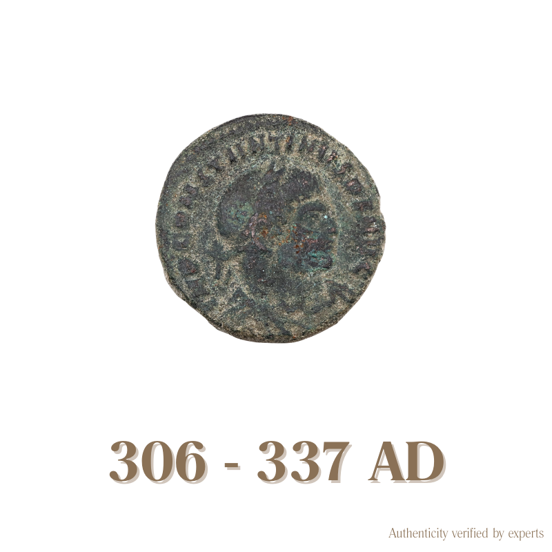 Constantine I Follis • Roman Empire • Bronze Coin • 306-337 AD