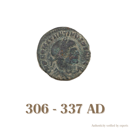 Constantine I Follis • Roman Empire • Bronze Coin • 306-337 AD