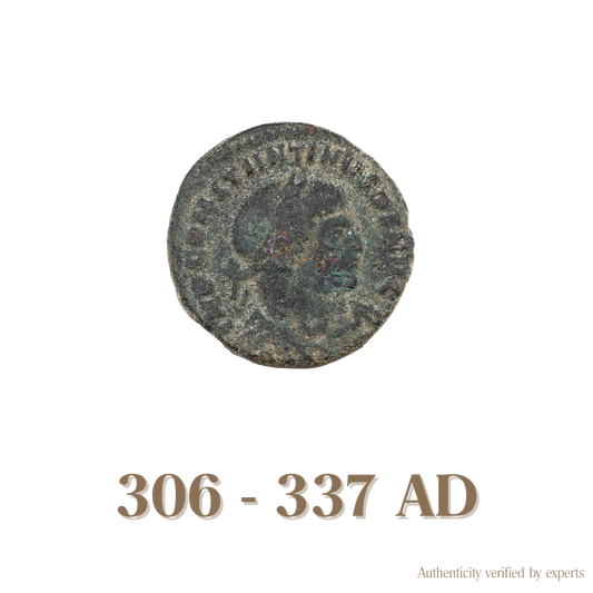 Constantine I Follis • Roman Empire • Bronze Coin • 306-337 AD