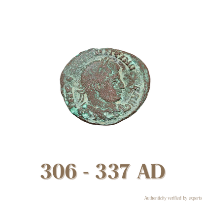 Constantine I Follis • Roman Empire • Bronze Coin • 306-337 AD