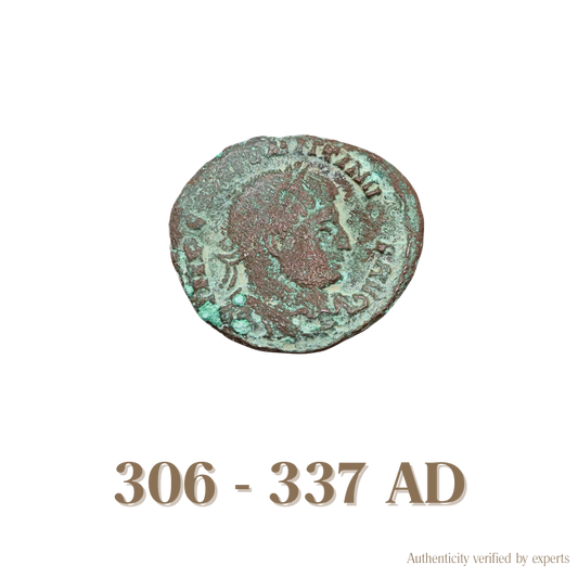 Constantine I Follis • Roman Empire • Bronze Coin • 306-337 AD