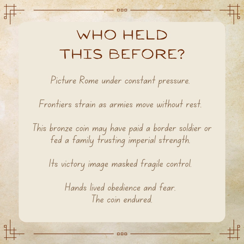 Constantius II Fallen Horseman • Roman Empire • Bronze Coin • 348-361 AD