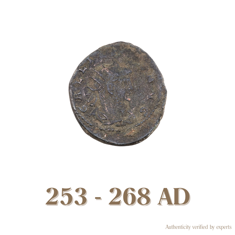 Gallienus Billon Antoninianus • Roman Empire • Alloy Coin • 253-268 AD