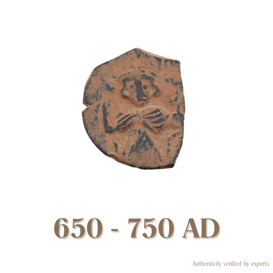Arab-Byzantine Fals • Arab-Byzantine • Bronze Coin • 650-750 AD