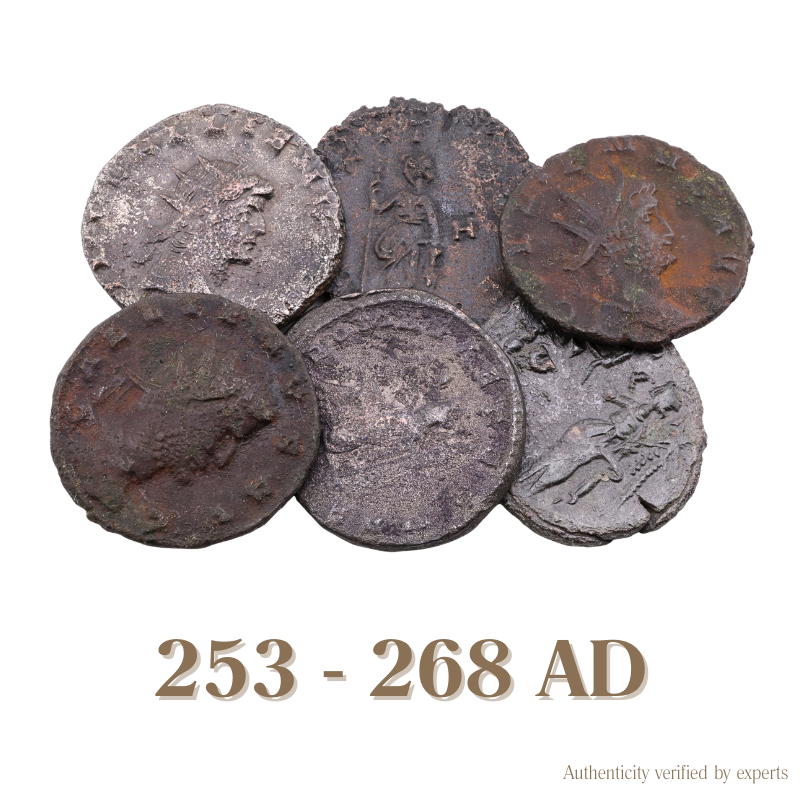 Gallienus Antoniniani • Roman Empire • 1 Billon Coin • 253-268 AD
