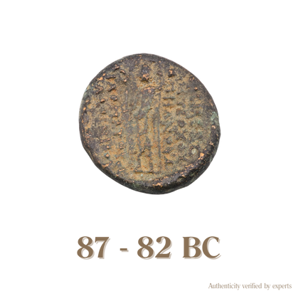 Antiochos XI Dionysos • Seleukid Kingdom • Bronze Coin • 87-83 BC