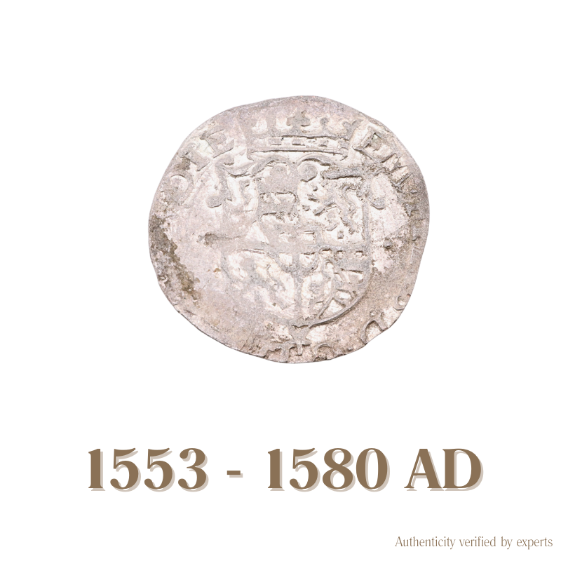 Emanuele Filiberto • Italian Savoy • Billon Coin • 1553-1580 AD