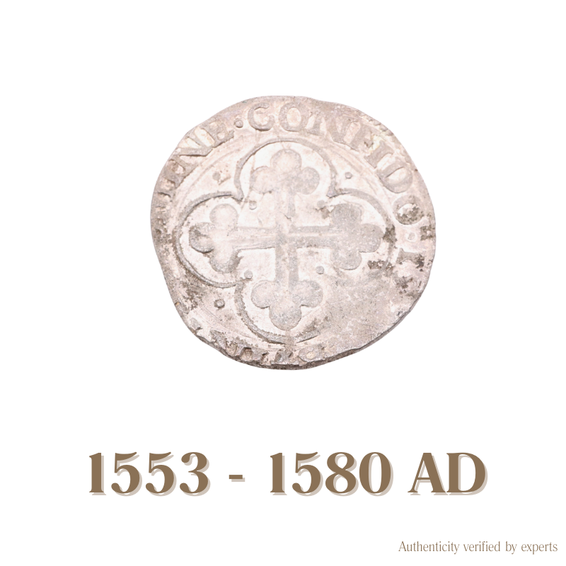 Emanuele Filiberto • Italian Savoy • Billon Coin • 1553-1580 AD