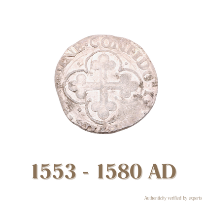 Emanuele Filiberto • Italian Savoy • Billon Coin • 1553-1580 AD