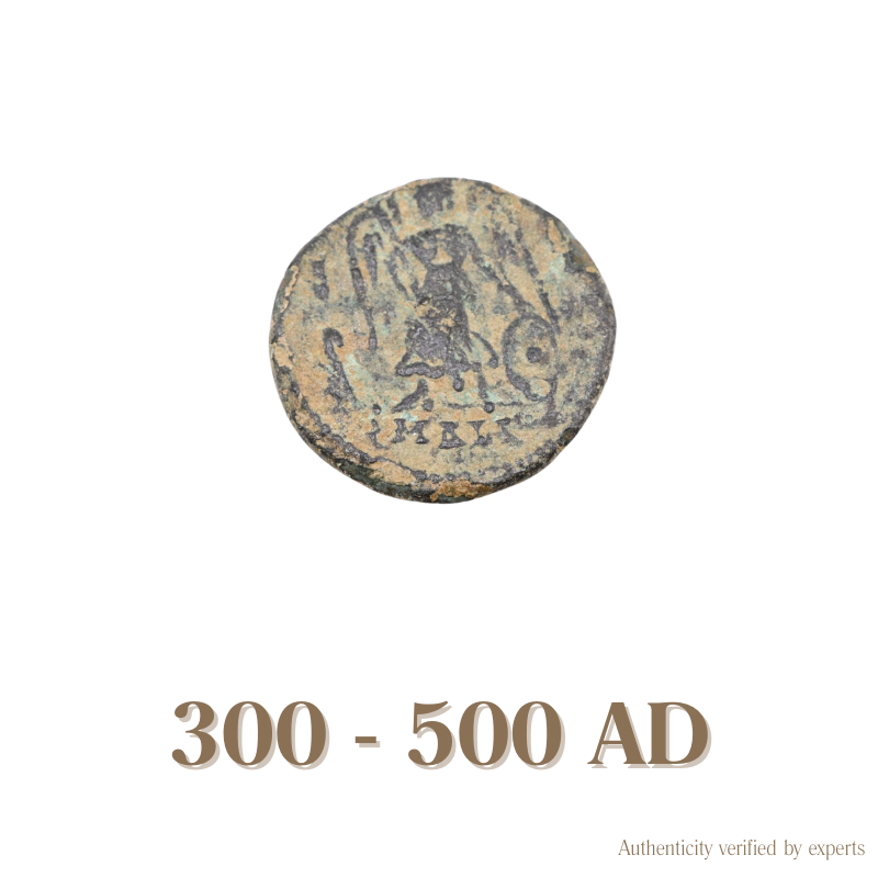 Roman and Constantine • Roman Empire • 1 Bronze Coin • 300-500 AD